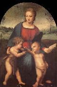 Aragon jose Rafael The Madonna of the goldfinch oil painting artist
